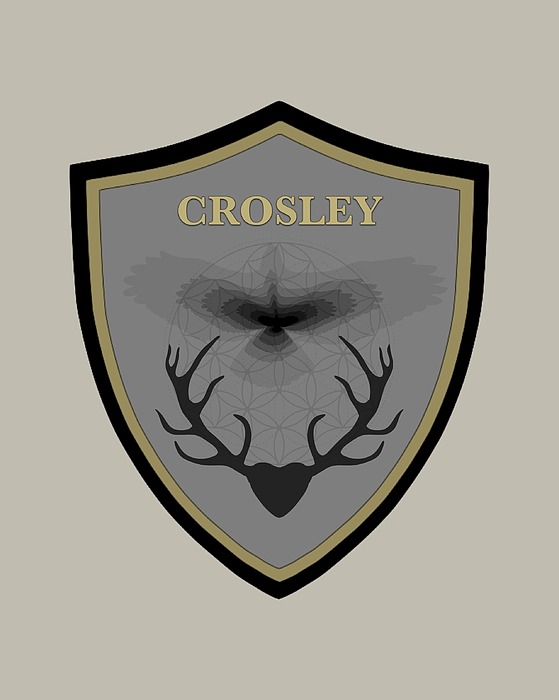 Crosley Family Crest by AHONU Crosley Family Crest by AHONU